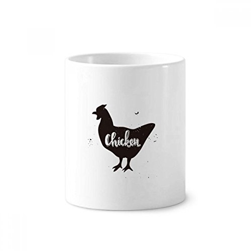 Coupe céramique poulet 350ml pour organiser la salle de bain