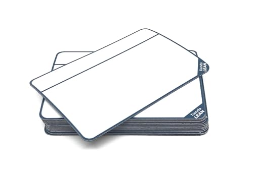 Magnetic Card for Projects, Scrum, KANBAN. 15 Magnets (Blue)