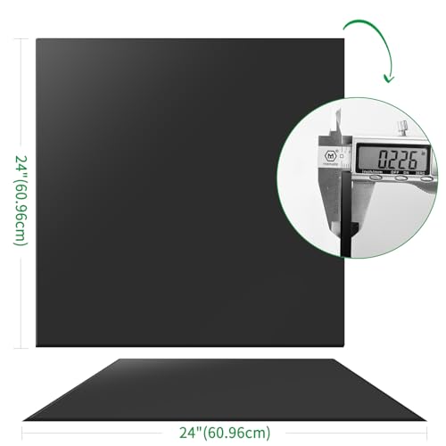 Image of Art3d 24 inchx24 inch Smooth Drop Ceiling Tiles (48 Sq.Ft), 12-Pack 2ft x 2ft PVC Tiles for Home and Office, Waterproof and Reusable Plastic Ceiling, Black