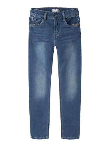NAME IT Garçon Nkmtheo Dnmclas Pantalon Noos Jeans, Medium Blue Denim, 176 EU