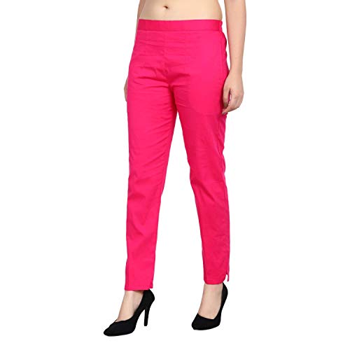 Image of SriSaras Women's Premium Cotton Trousers /Pants