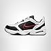 Nike Air Monarch IV Training Shoe (4E) - White/Black/Varsity Red, Size 11 US