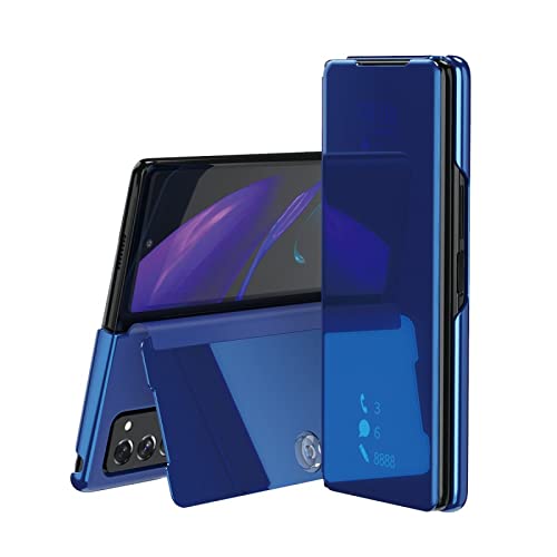 Coque antichoc Samsung Galaxy Z Fold 2 avec béquille intégrée bleu