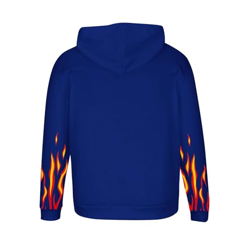 Hoodies for Men Fashion Graphic Fleece Sweatshirts Pullover 2025 Fall Winter Warm Hooded Sweatshirts With Pockets3