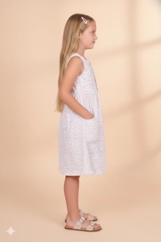 Image of VIKITA 2017 Girls Embroidery Cotton Long Sleeve Flower Dresses LH5460 for 1-8 Years ?-
