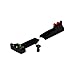 Williams Adjustable Front/Rear Fiber Optic Sight Set (70960), Black, Compatible with New Model Single-Six