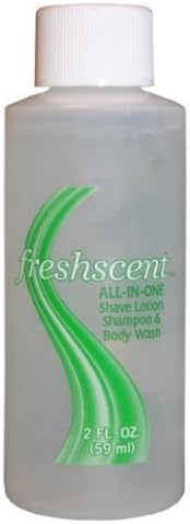 Freshscent All In One-Shampoo/Shave Gel/Body Wash 2 OZ.Case Pack 96 - 312989
