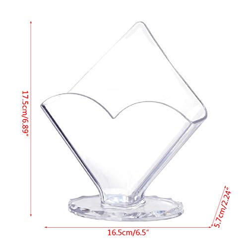 Transparent Acrylic Napkin Holder Paper Serviette Dispenser Decorative Tissue Rack Box for Home Bar Hotel Dining Table Kitchen Car Counter Tissue Holder - Cosy Home Interiors Transparent Acrylic Napkin Holder Paper Serviette Dispenser Decorative Tissue Rack Box for Home Bar Hotel Dining Table Kitchen Car Counter Tissue Holder - Image 2