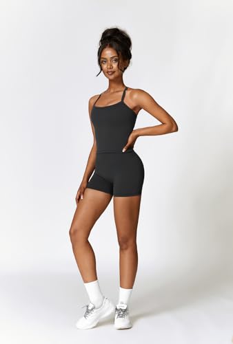 Two Piece Workout Sets For Women Tank Top Matching High Waist Booty Lifting Shorts Gym Yoga Active Wear Outfits - Image 6