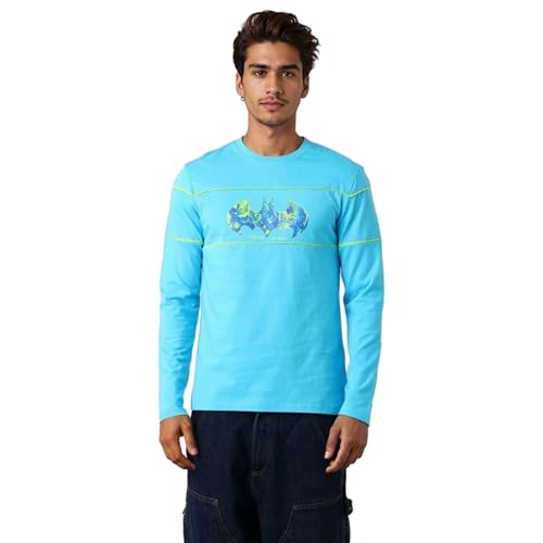 T-shirt Batman à manches longues slim pour homme Indian Garage Co