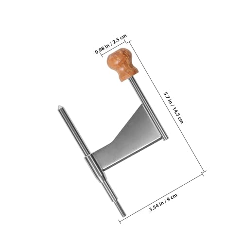 Rallador manual de queso con cutter de acero inoxidable y mango miniatura 2