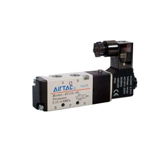 Électrovanne pneumatique 4V110 commutation rapide en DC24V