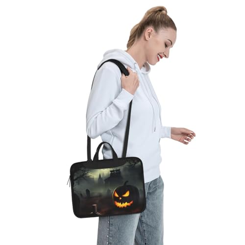 Maletín Halloween Horror para Laptop unisex 15.6" miniatura 3