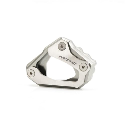 Extension béquille moto MT10 pour éviter les chutes sur sol meuble