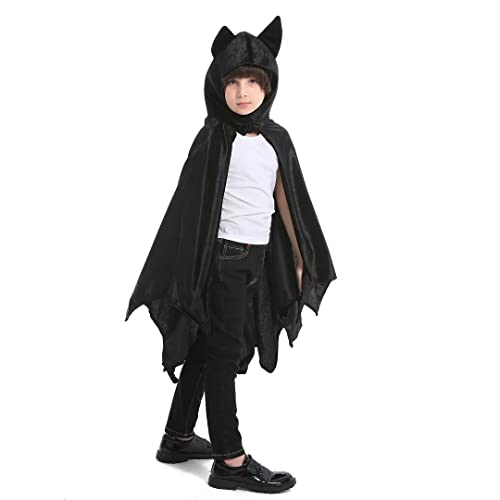 Capa de Héroe Bat para Niños y Niñas de 6-9 Años miniatura 4