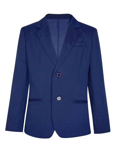 TTAO Jungen Kinder Anzug Jacke EIN-Knopf Blazer Gentleman Sakko Smoking...