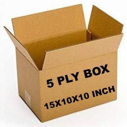 STRC- 5 Ply Corrugated Packing Boxes, Size: 15x10x10 inches, Pack of 12 boxes, Strong and durable (B0D7QCBGK9) Amazon Price History, Amazon Price Tracker