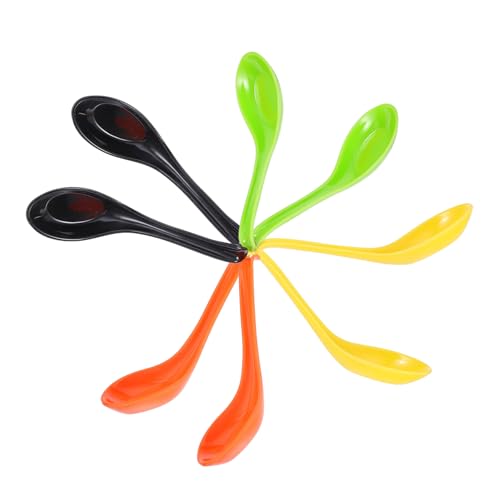 Cabilock 8Pcs Spoons Head Teaspoons for Portable for Desserts Ice and and Kitchen Utensils