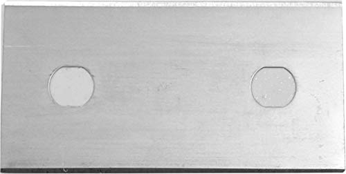 Fackelmann Cuchillas Recambio Rasqueta4,5x2cm. Color inox. 5uds.