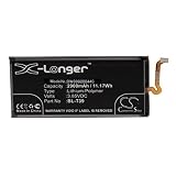 vhbw Batería Recargable Compatible con LG Prime 2, Q7+, Q850EA, Q850EAW, Q850QMD, Q9, Q925L móvil, Smartphone (2900 mAh, 3,85 V, polímero de Litio)