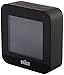 Produktbild BRAUN BC08B-DCF Funk Reisewecker BNC 8 BK-RC 57x57x19,9 mm, Schwarz