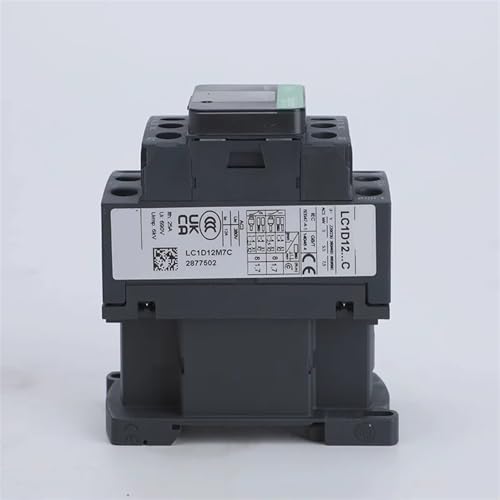 Contacteur CA LC1D12E7C triphasé pour circuit électrique de commande industrielle - 5