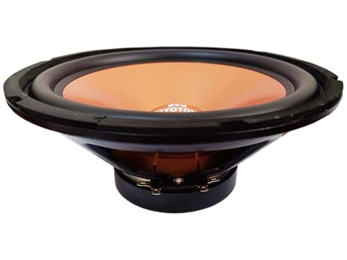 Image of 10 inch Woofer | 150W Power | 4-Ohm | Copper Color Water Proof Coated Paper Cone with Rubber Surround | Copper Coil | 120mm Magnet for Cars, Home Theatre, Bass Audio Systems & DIY Projects