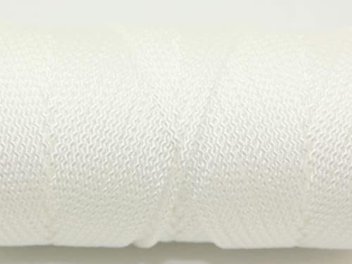 6mm Strong Round Cord Trimming White - per metre