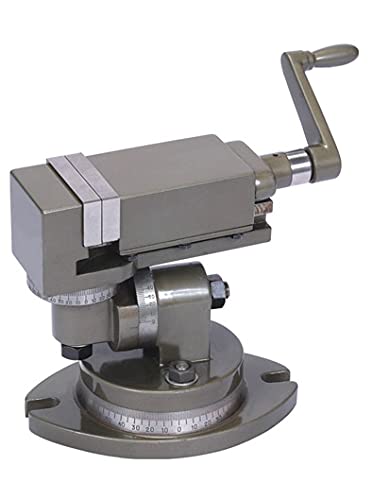 Uniwersalna frezarka imadło 7,6 cm - 75 mm - 3-drożne imadło precyzyjne - wyprodukowano w Indiach