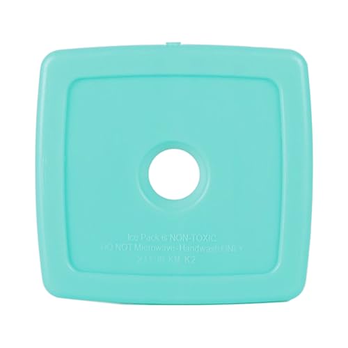 Bolsas de helado finas para almuerzo – Hielo sintético para bolsas frigoríficas | Accesorios fríos compactos para de camping para playa, trabajo y picnic