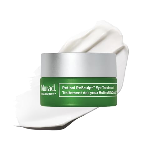 Murad Retinal ReSculpt Eye Lift Treatment - Age-Defying Eye Cream with Encapsulated Retinal, Gentian Root, & Oat-Firming Film for Youthful Eyes - Tightens Droopy Lids & Under-Eye Bags - 0.5 Fl Oz