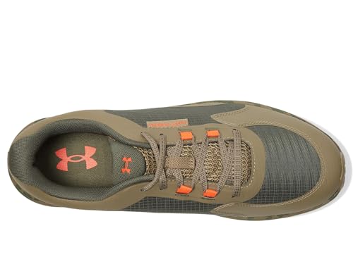 Under Armour Men's Charged Bandit Trail 3, (390) Marine OD Green/Bayou/Ares Red, 9, US2