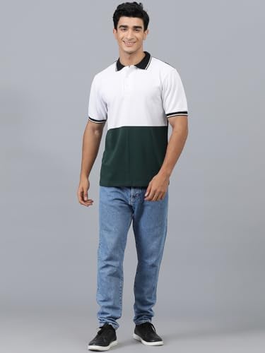 Image of KOTTY Men's Color Block Regular Fit T-Shirt