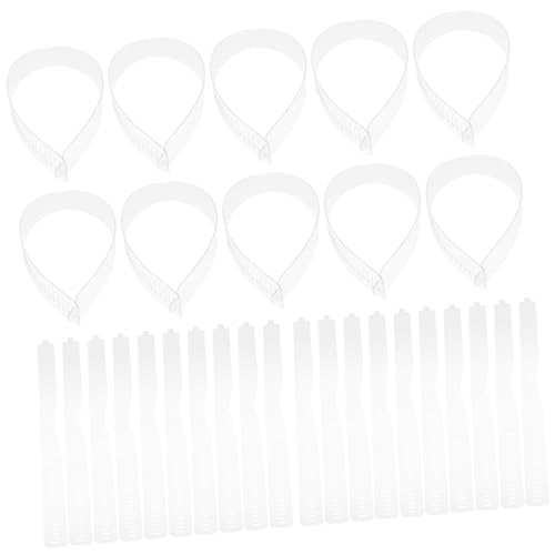 GAROZATION 60pcs Collar Stays for Men Women Fixing Strips for Shirt Blouse Collar Strips Collar Support Collar Support Lift System