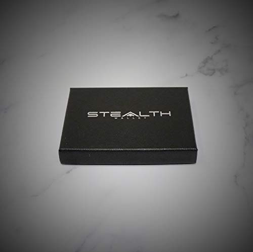 STEALTH Wallet - Minimalistische RFID-blokkerende Kaarthouder - Slanke Lederen Bank- en Creditcardhouders in… - Image 8