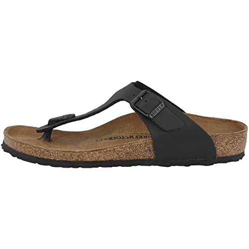 Birkenstock Gizeh, Girls' Sandals, Black, 1 UK Child (32 EU)