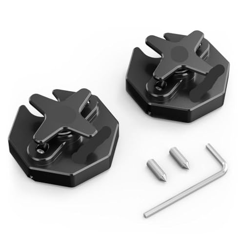 Front Forks Kompression Adjuster Knob Kompatibel mit YZ125 YZ250 YZ250F YZ450F YZ125X YZ250X YZ250FX YZ450FX WR250F WR450F Motorrad(Black)