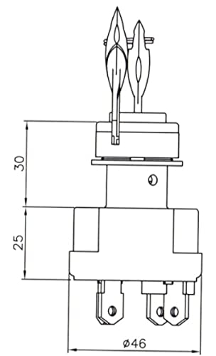 Interrupteur de démarrage N° d'article : KM 10 11 0135 Caterpillar N° : 9G-7641