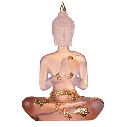 Statue de Bouddha thaïlandais en cristal de résine - 2
