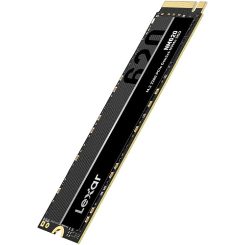 Image of Lexar NM620 SSD 2TB PCIe Gen3 NVMe M.2 2280 Internal Solid State Drive, Up to 3300MB /s Read, for Gamers and PC Enthusiasts (LNM620X002T-RNNNU)