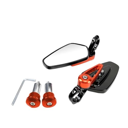 Retrovisores laterales de 22 mm que eliminan las vibraciones en manillar de moto
