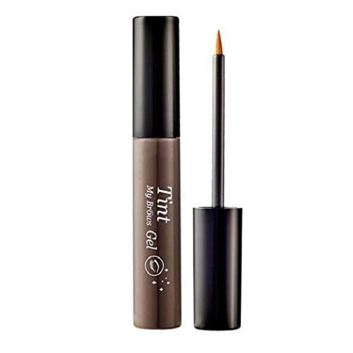 Tint My Brows Gel Long-Lasting Eyebrow Peel Off Brow Tint Tattoo (Gray Brown)