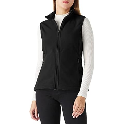 Outdoor Ventures Women's Polar Fleece Zip Vest Outerwear with Pockets,Warm Sleeveless Coat Vest for Fall & Winter Cover