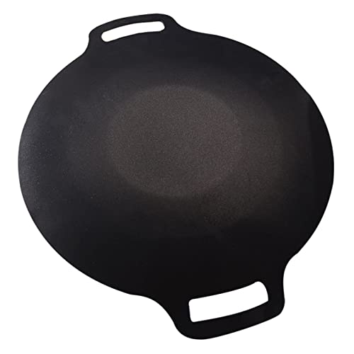 TOYANDONA Sartén de Barbacoa de Piedra Médica Antiadherente para Fiestas al Aire y Camping Utensilio de Cocina Distribución Uniforme