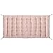 Atmosphera - Matelas de Sol Rose avec 4 Pompons 60 x 120 cm Collection Rituality