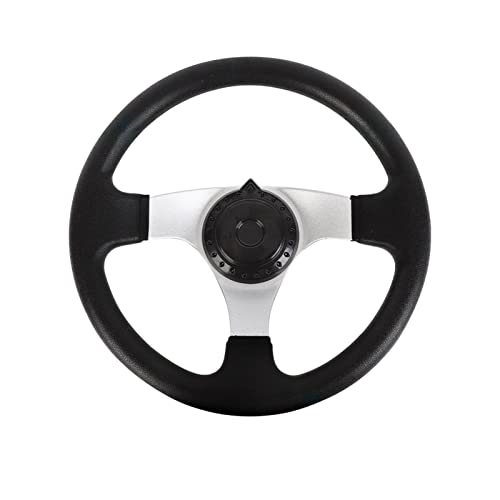 JIANWEI Off-Road Steering Wheel, 300mm PU Foam Ergonomic, Smooth ATV