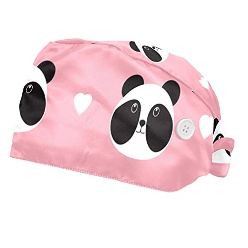 Embrasse Chapeau bouffant anti-transpiration pour soulager les oreilles - 2 Bonnets de travail