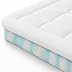 Zinus Surmatelas 140 x 190 cm, 10 cm, Mousse à mémoire de Forme au Gel