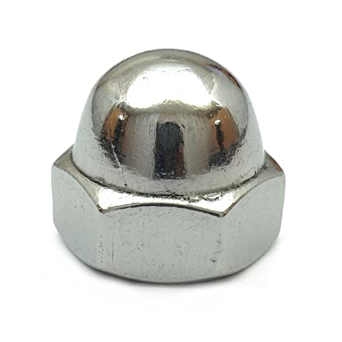 MonsterBolts - #12-24 Acorn Nuts, Stainless Steel, 10 Pack