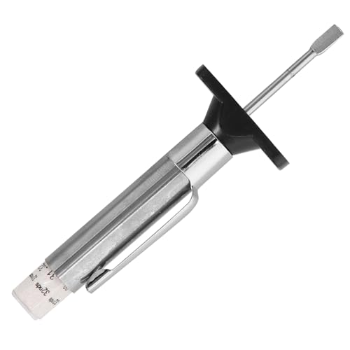 GLEAVI Accurate Tire Tread Depth Gauge Car Tire Gauge Tool Depth Gauge Tire Tread 0-25mm for Safety